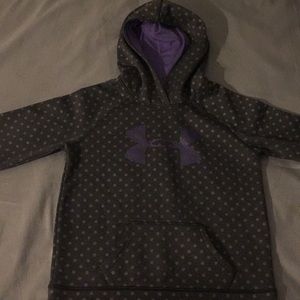 It’s a Beautiful purple and gray sweatshirt